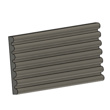Scott Creek 5 - Ribbed Walls Extruder Dies