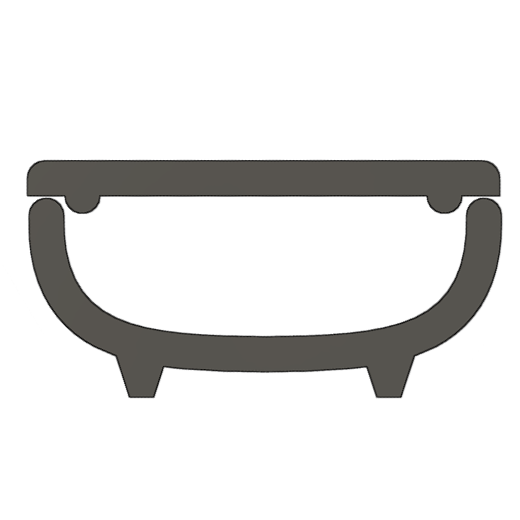Square Small Tray - Clay Extrusion Die