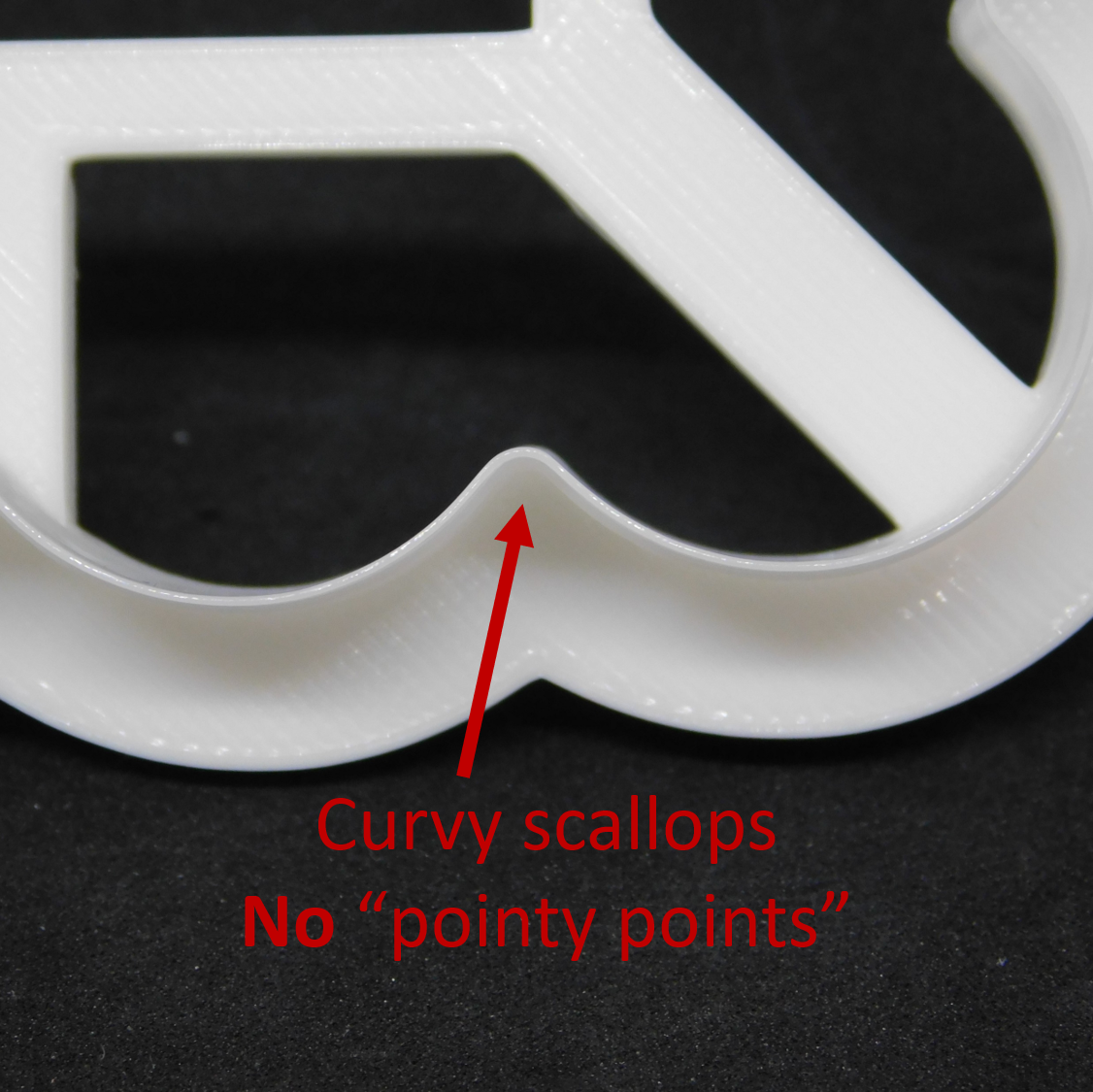 Square Scalloped Clay Cutter