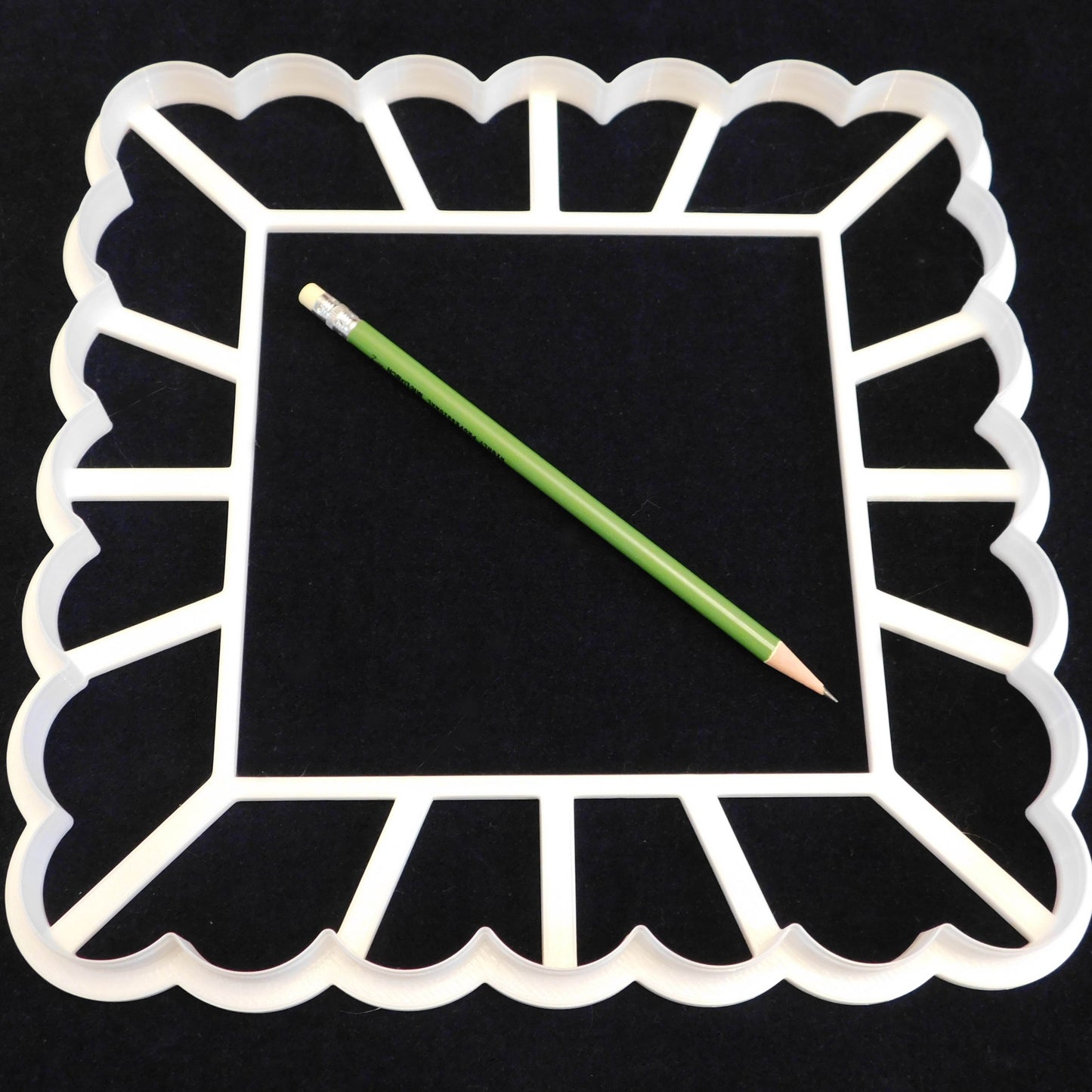 Square Scalloped Clay Cutter