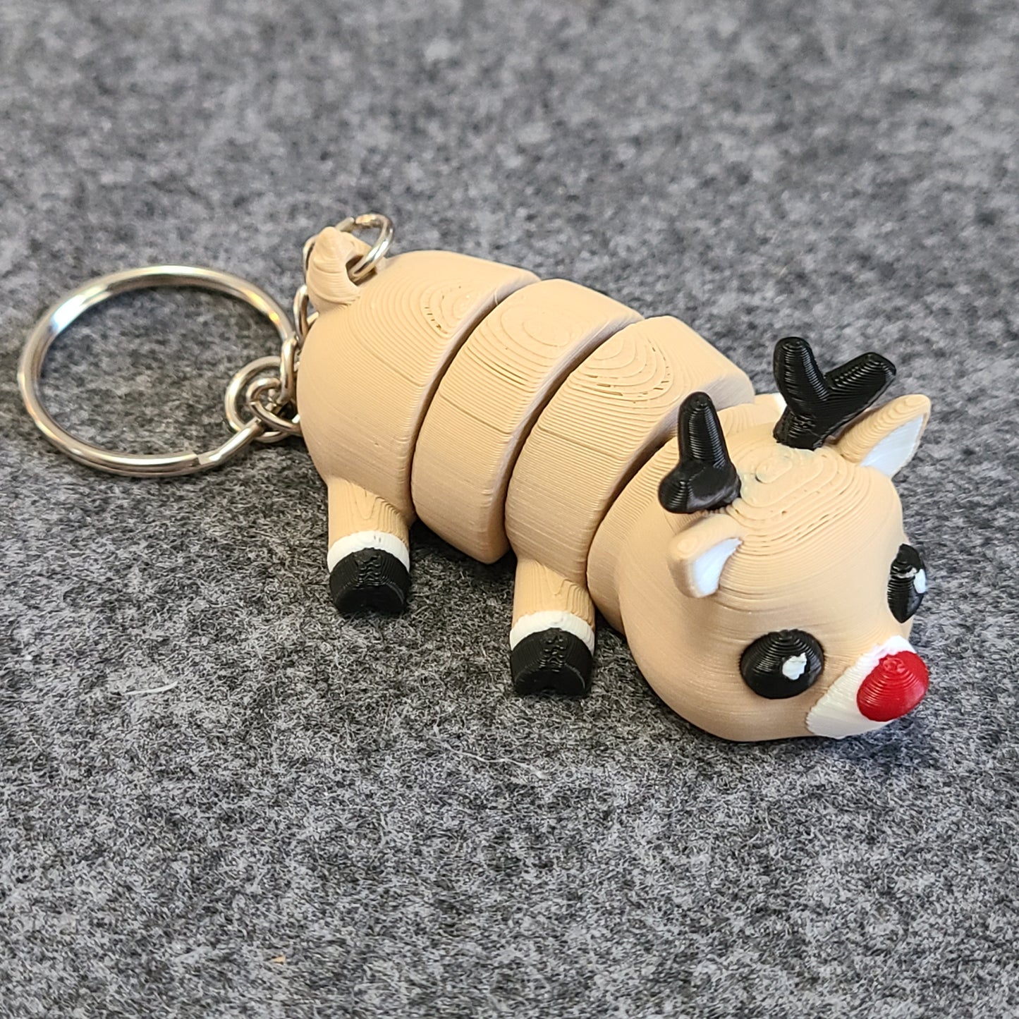 Rudolph Keychain