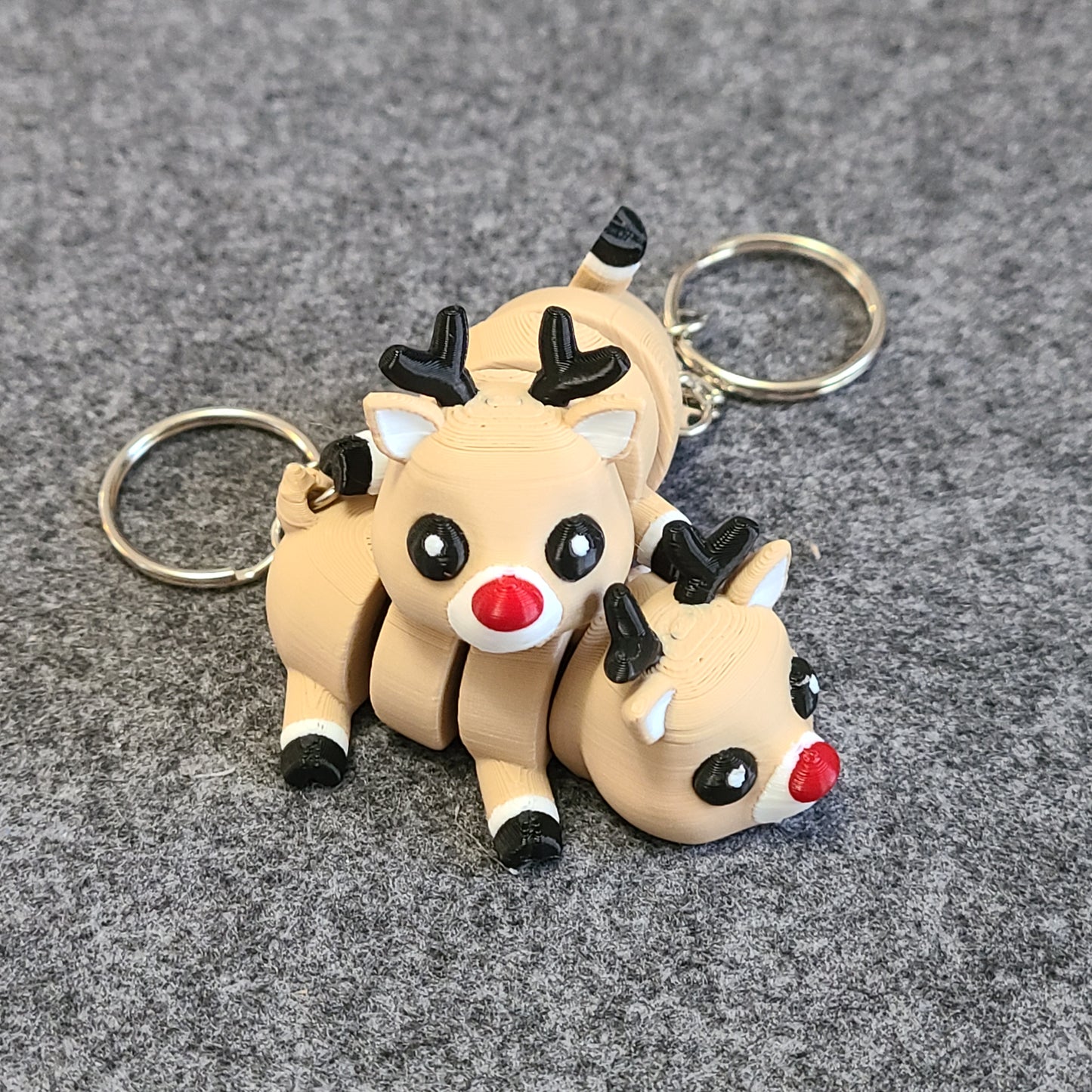 Rudolph Keychain