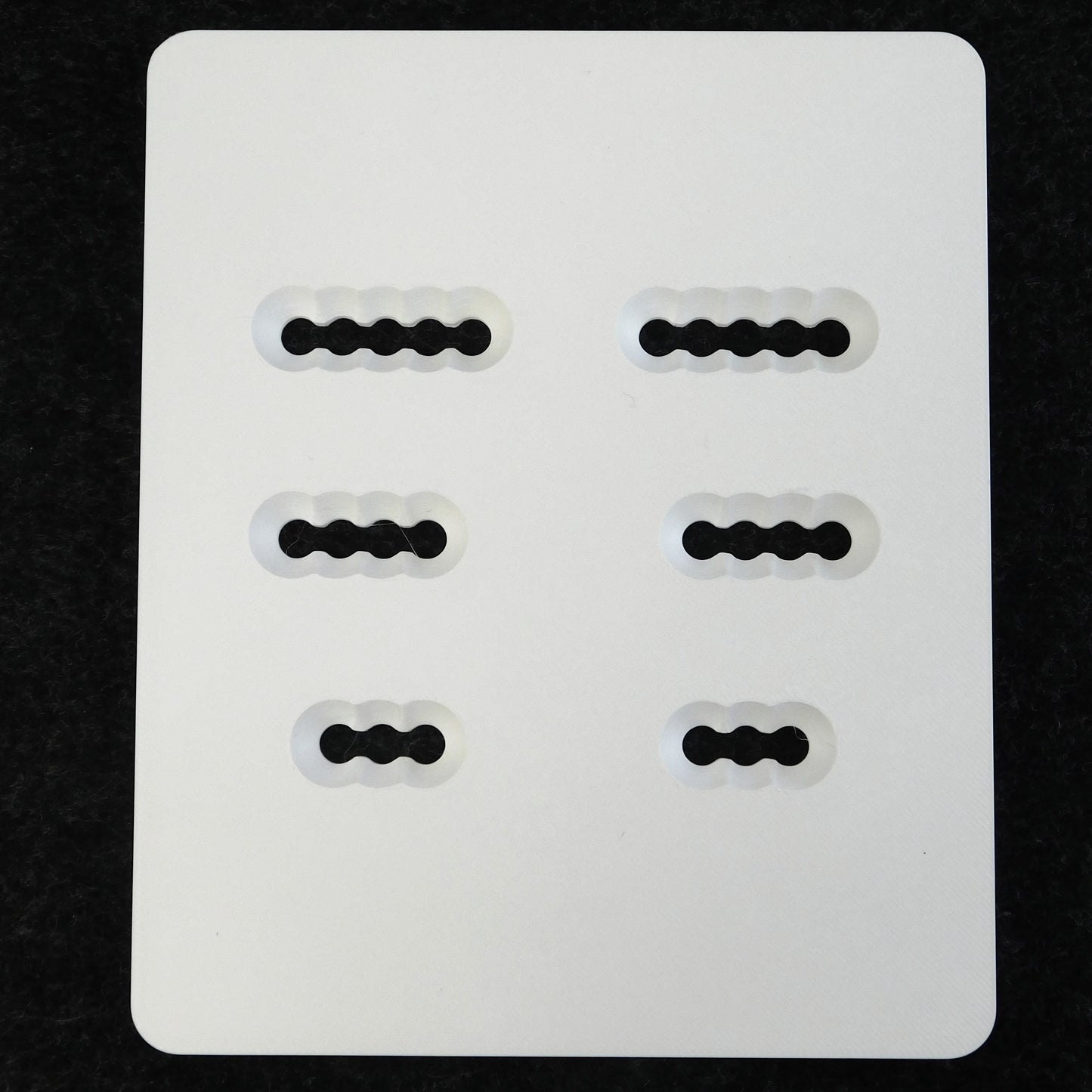Bailey 5 - Basket Weave - All Three Strand Sizes - Clay Extrusion Die