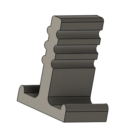 Handheld - Test Tile Die A - Clay Extrusion Die