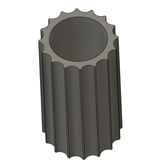 Handheld - Hollow Die - Full Bore Fluted