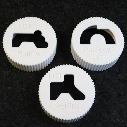 Handheld - PotFeet Clay Extrusion Die