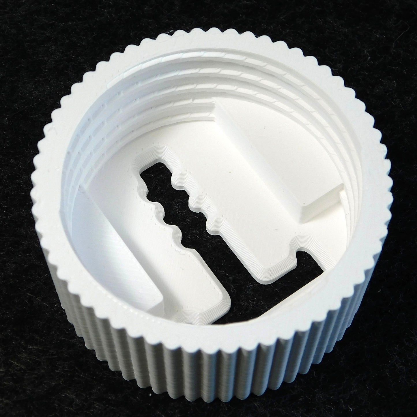 Handheld - Test Tile Die A - Clay Extrusion Die