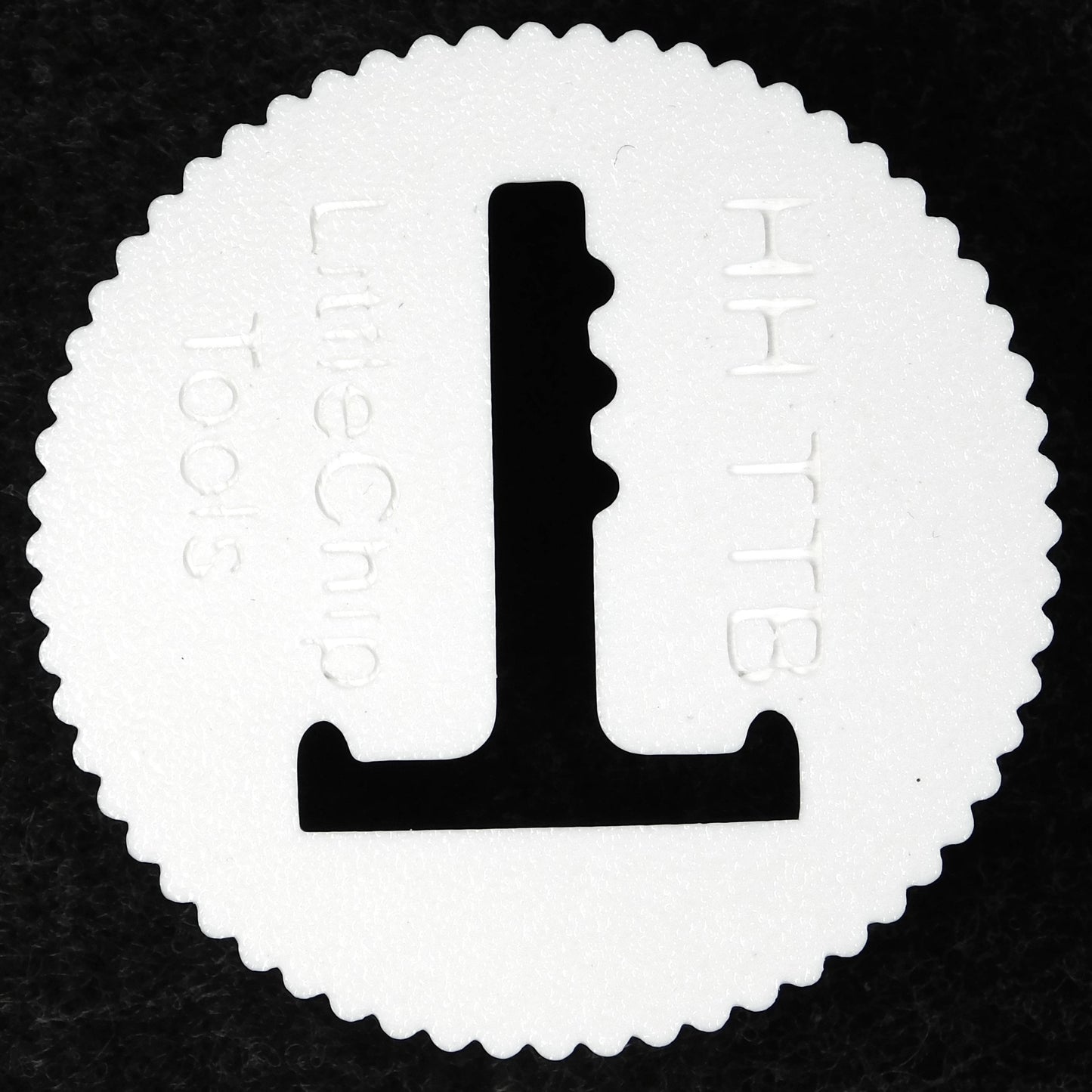 Handheld - Test Tile Die B - Clay Extrusion Die
