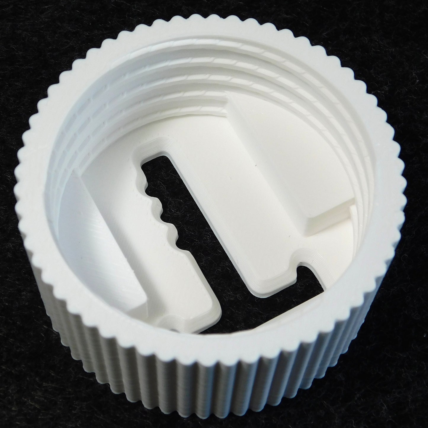 Handheld - Test Tile Die B - Clay Extrusion Die