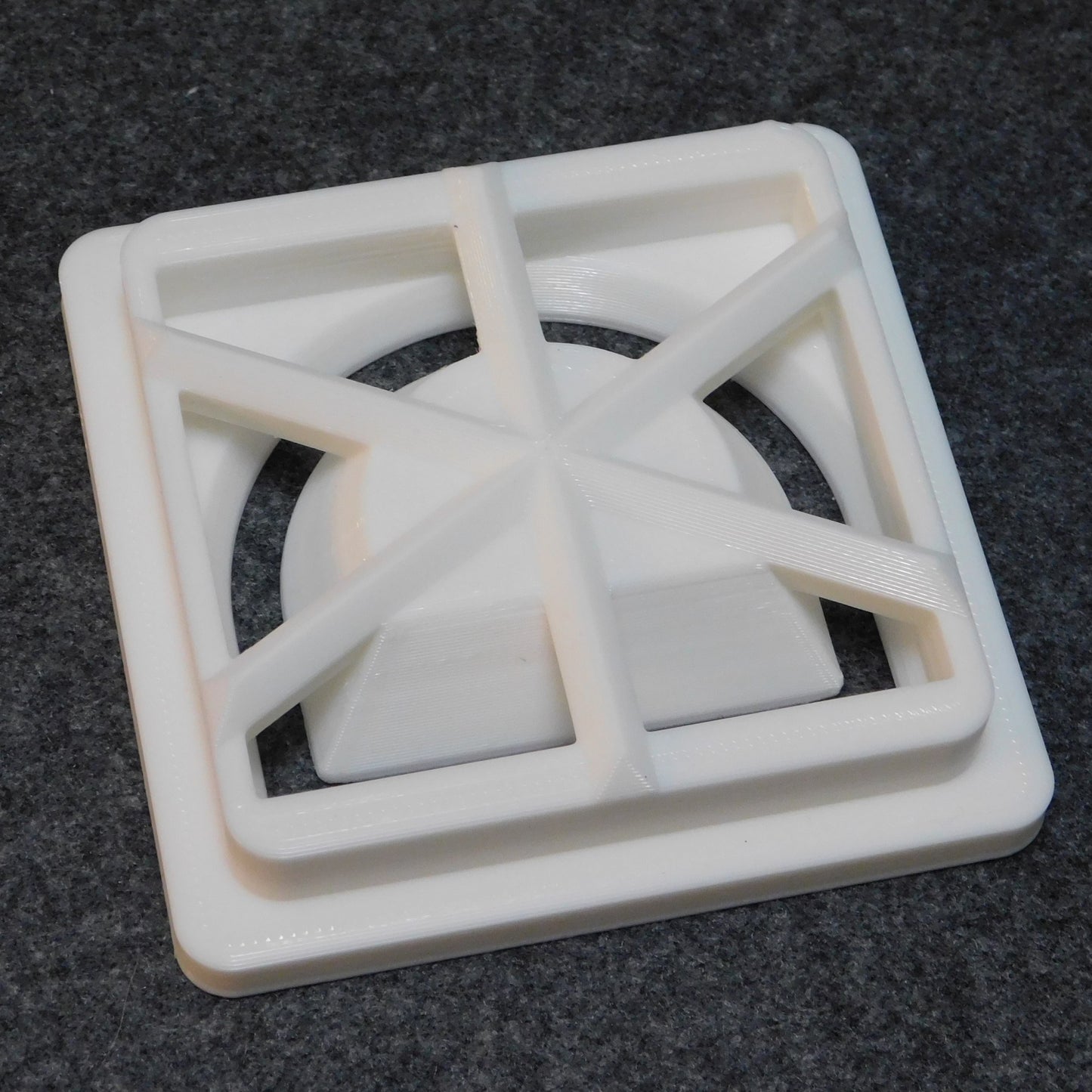 Square D-Square Clay Extrusion Die