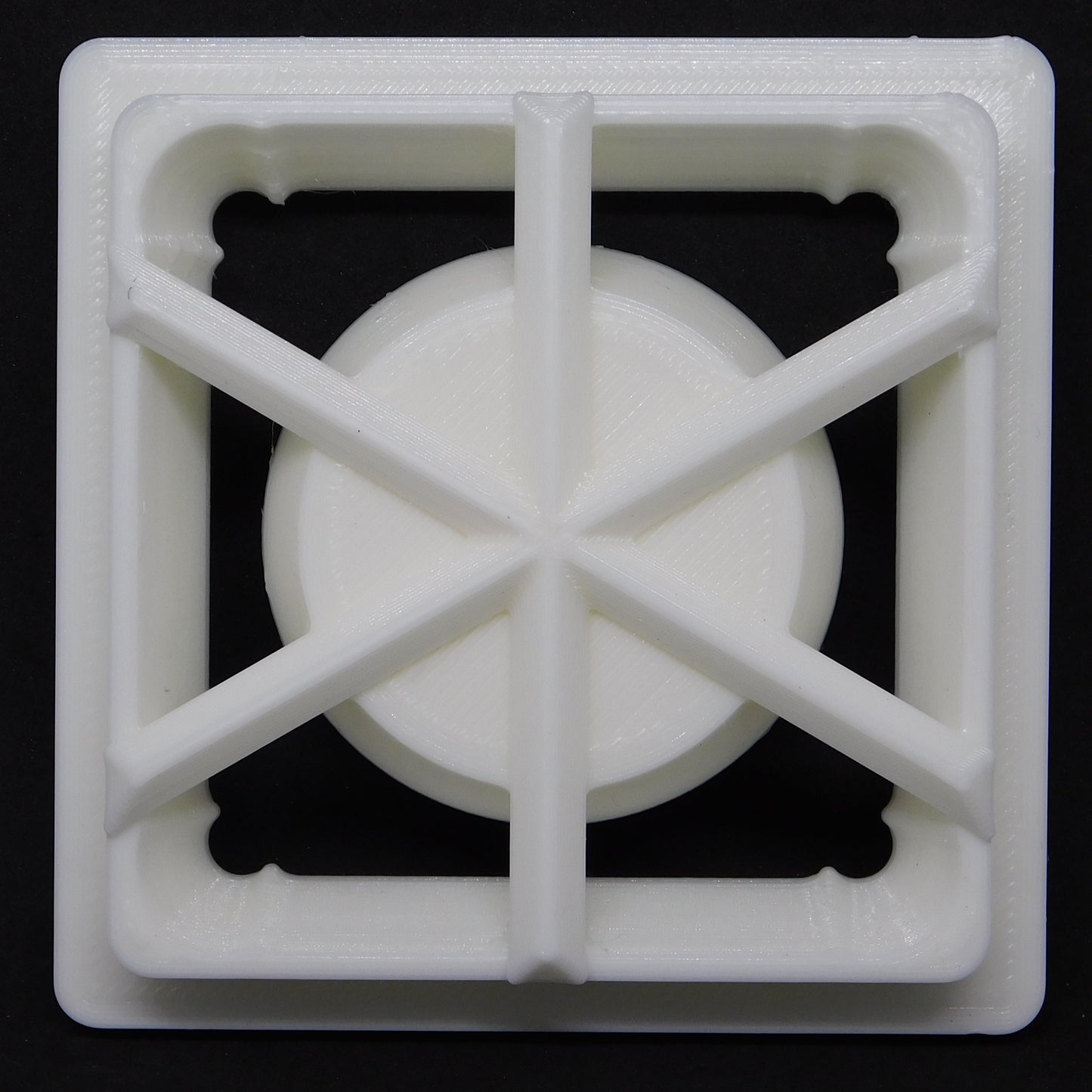 Square Beaded-Square Clay Extrusion Die