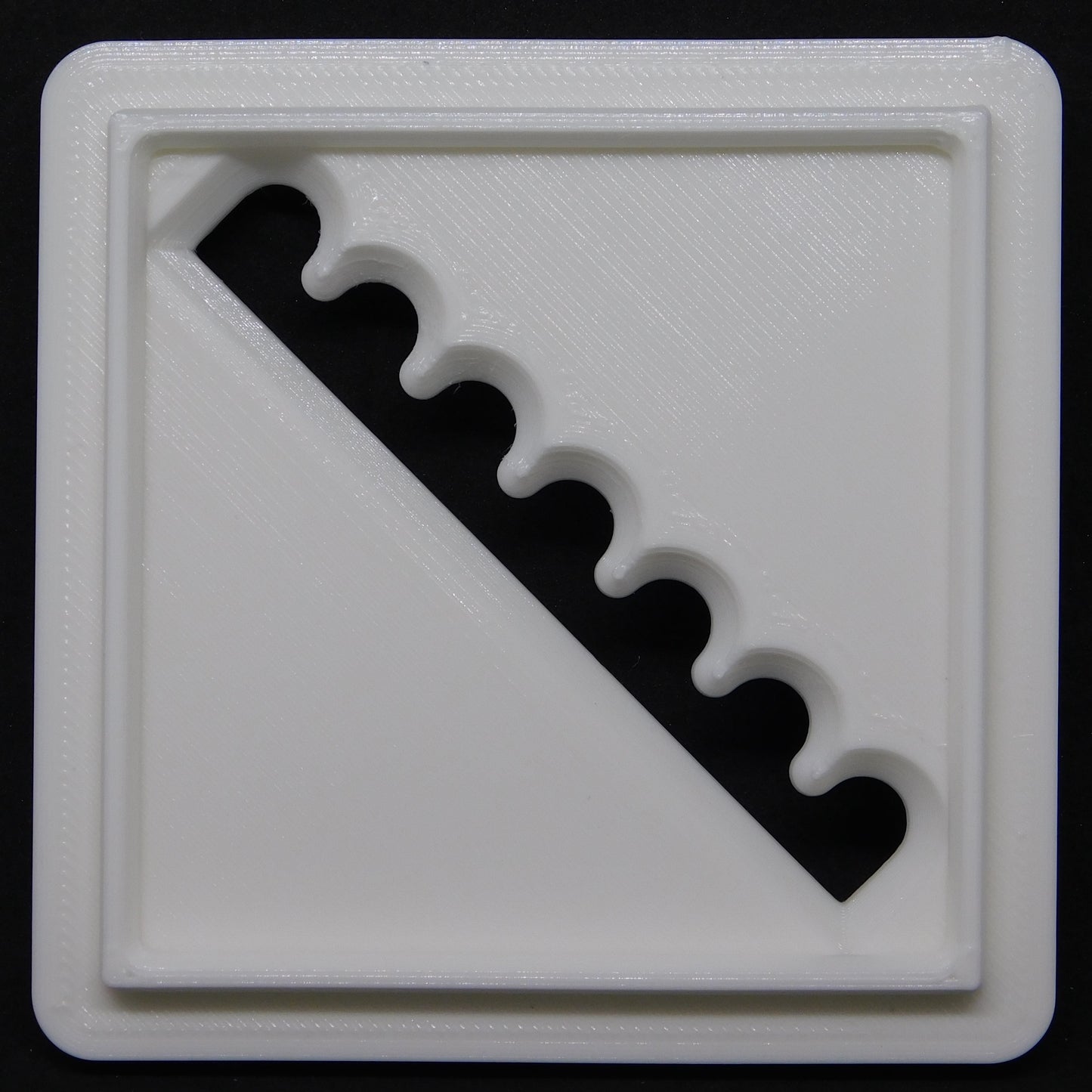 Square Ribbed Wall Die - 100 mm