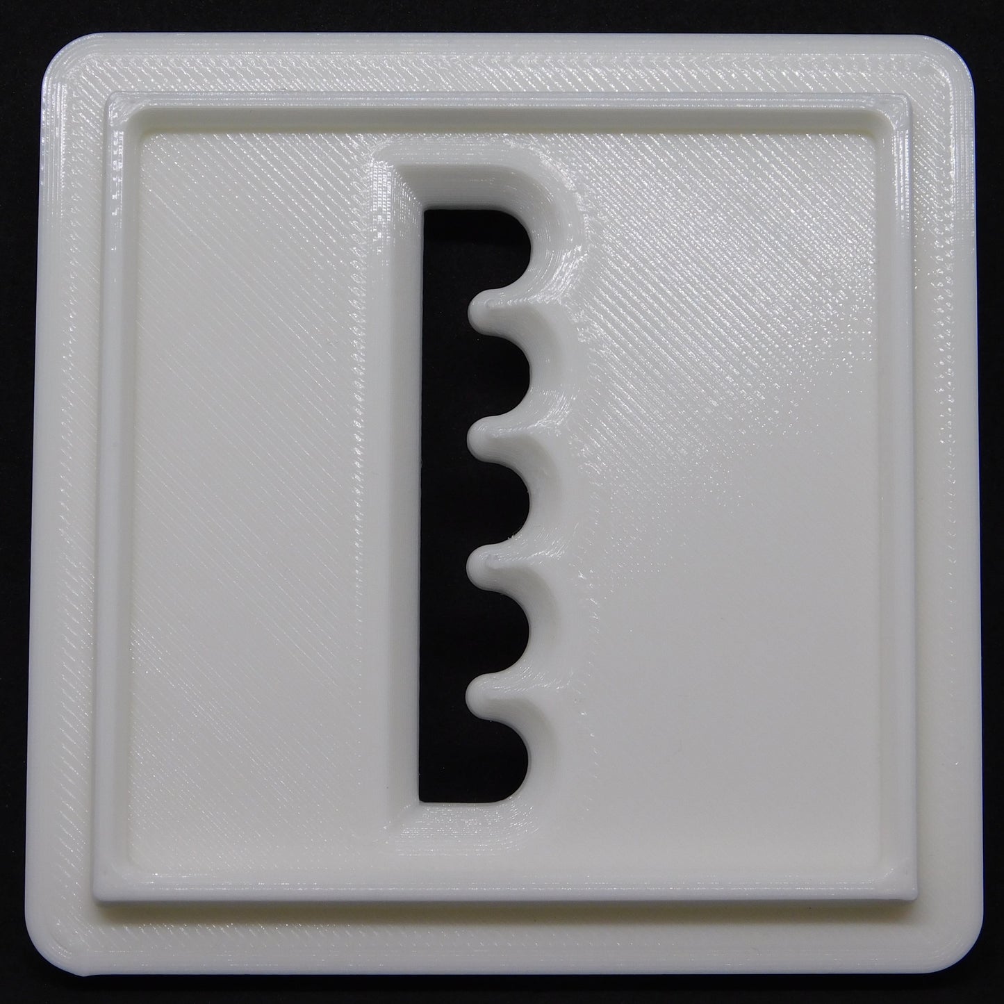 Square Ribbed Wall Die - 70 mm