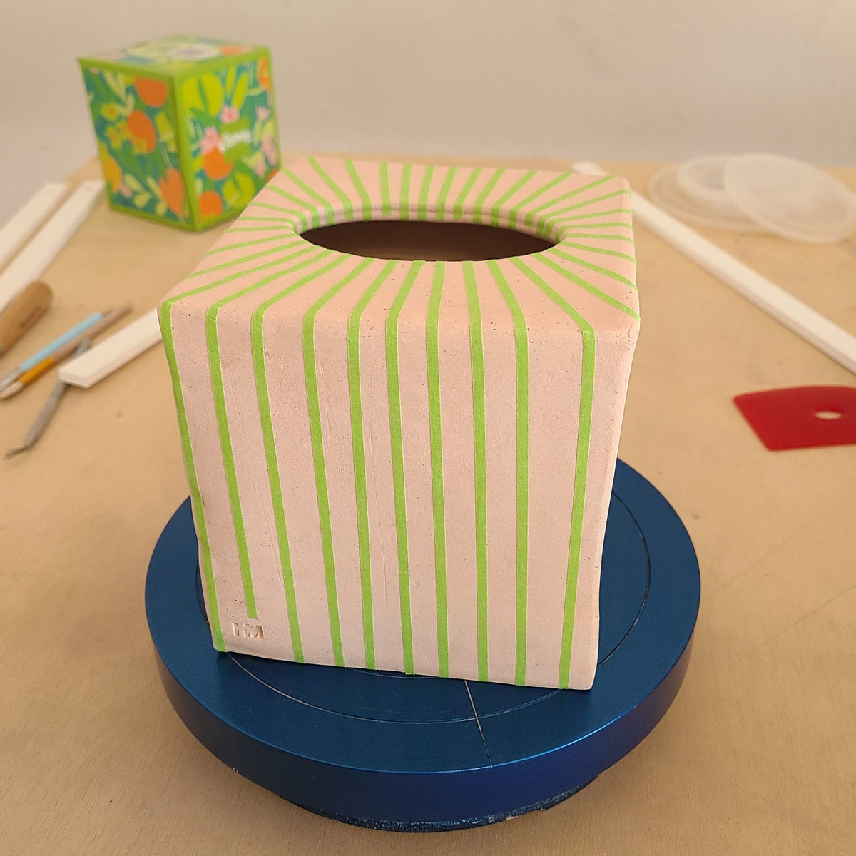 Tissue Box Cover Cutter Set