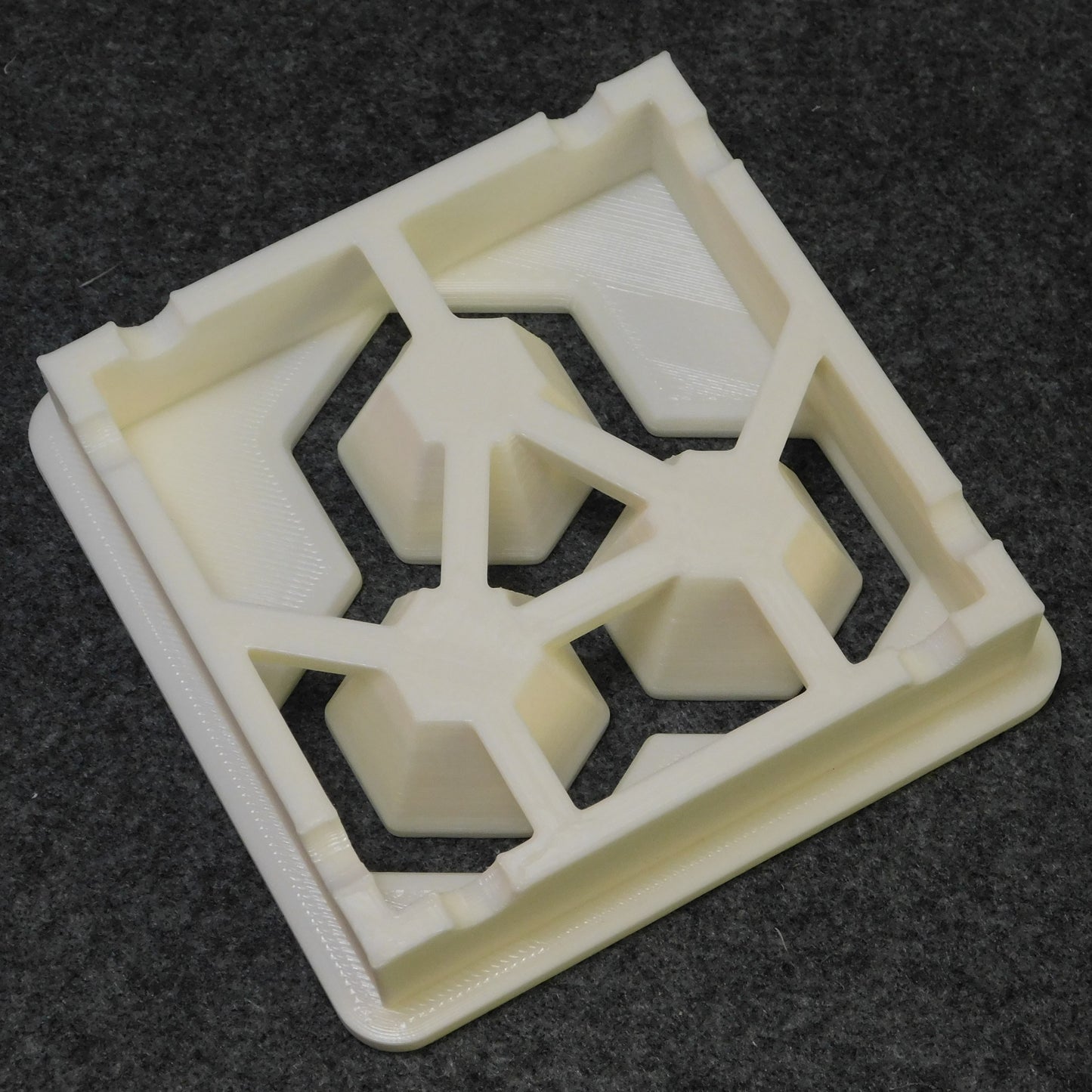 Scott Creek 5 - Three Hexes - Clay Extruder Die