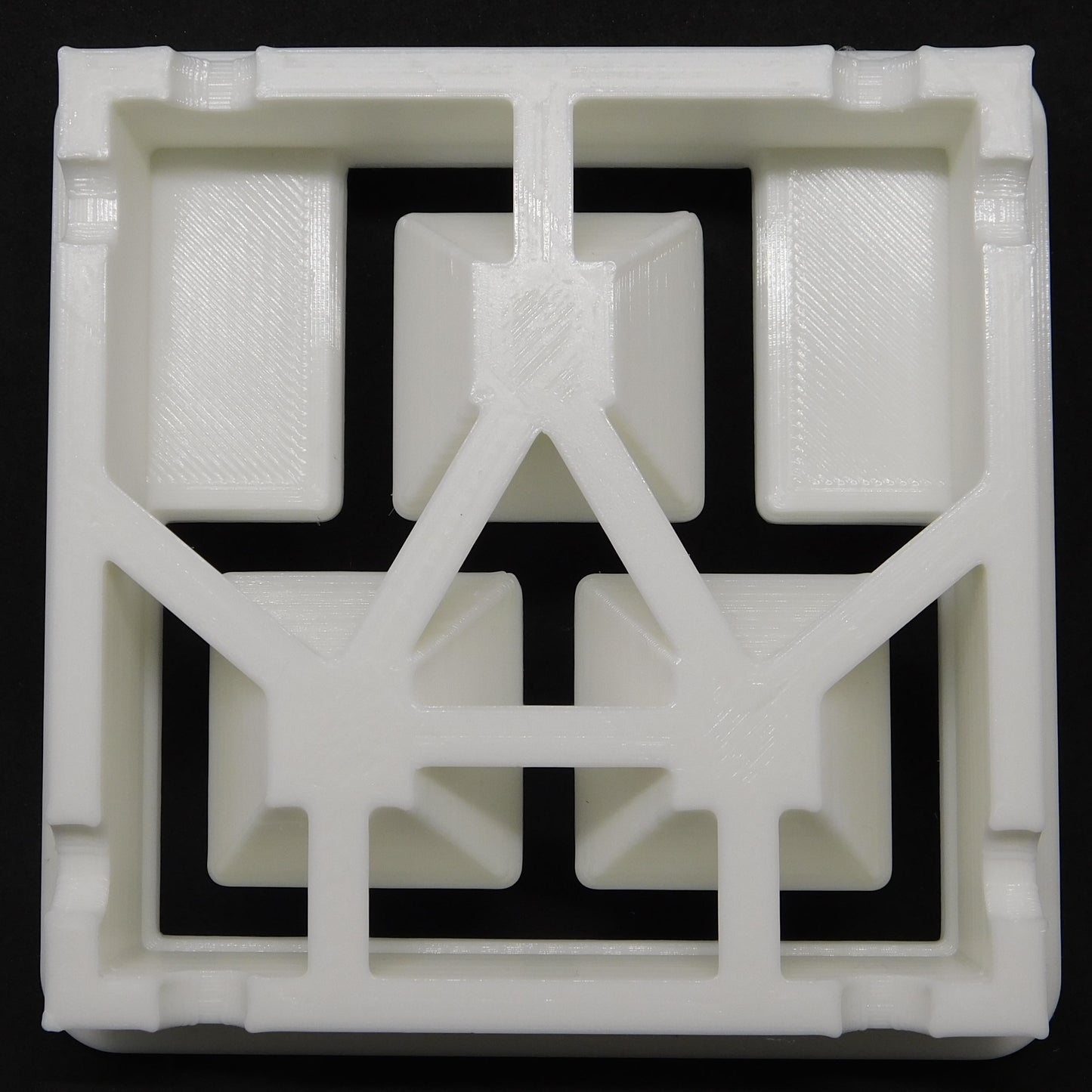 Scott Creek 5 - Three Squares - Clay Extruder Die