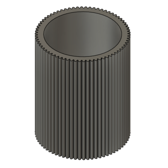 Square Die for Lined Circle Extrusion