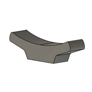 Square Chopstick Rest - Clay Extrusion Die