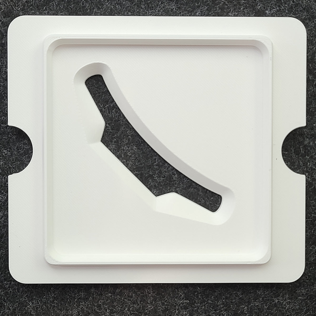 Square Chopstick Rest - Clay Extrusion Die