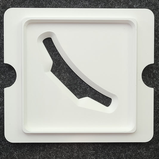 Square Chopstick Rest - Clay Extrusion Die