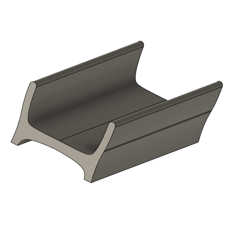 Square Olive Dish - Clay Extrusion Die