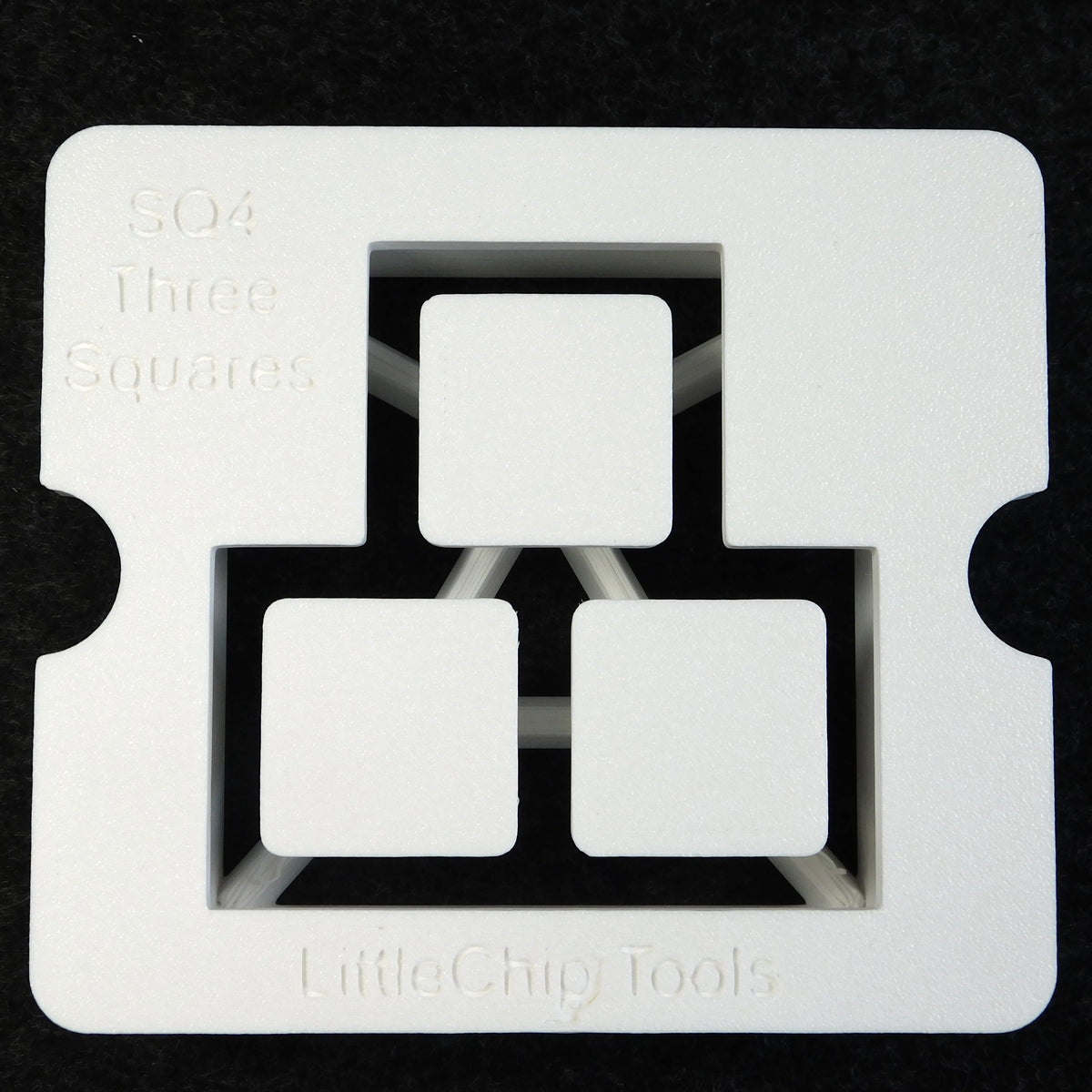 Square Die for Three Squares