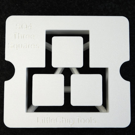 Square Die for Three Squares