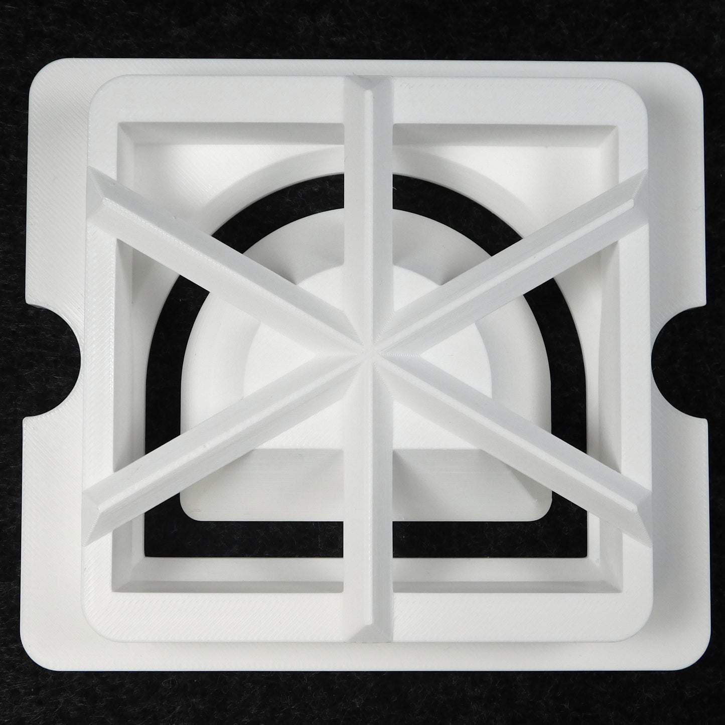 Square D-Square Clay Extrusion Die