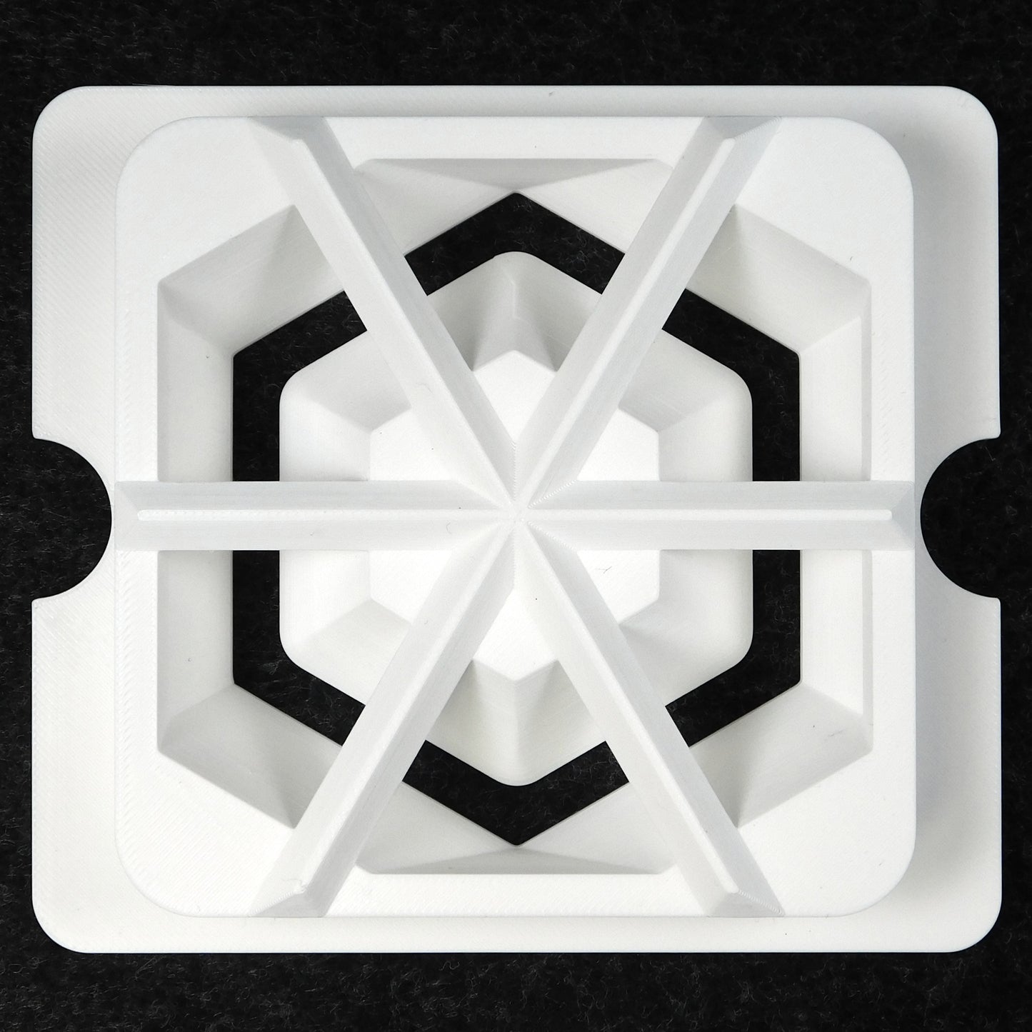 Square Hexagon Die