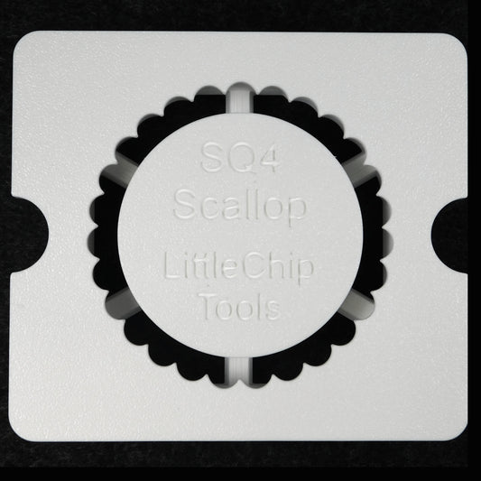 Square Scalloped Die