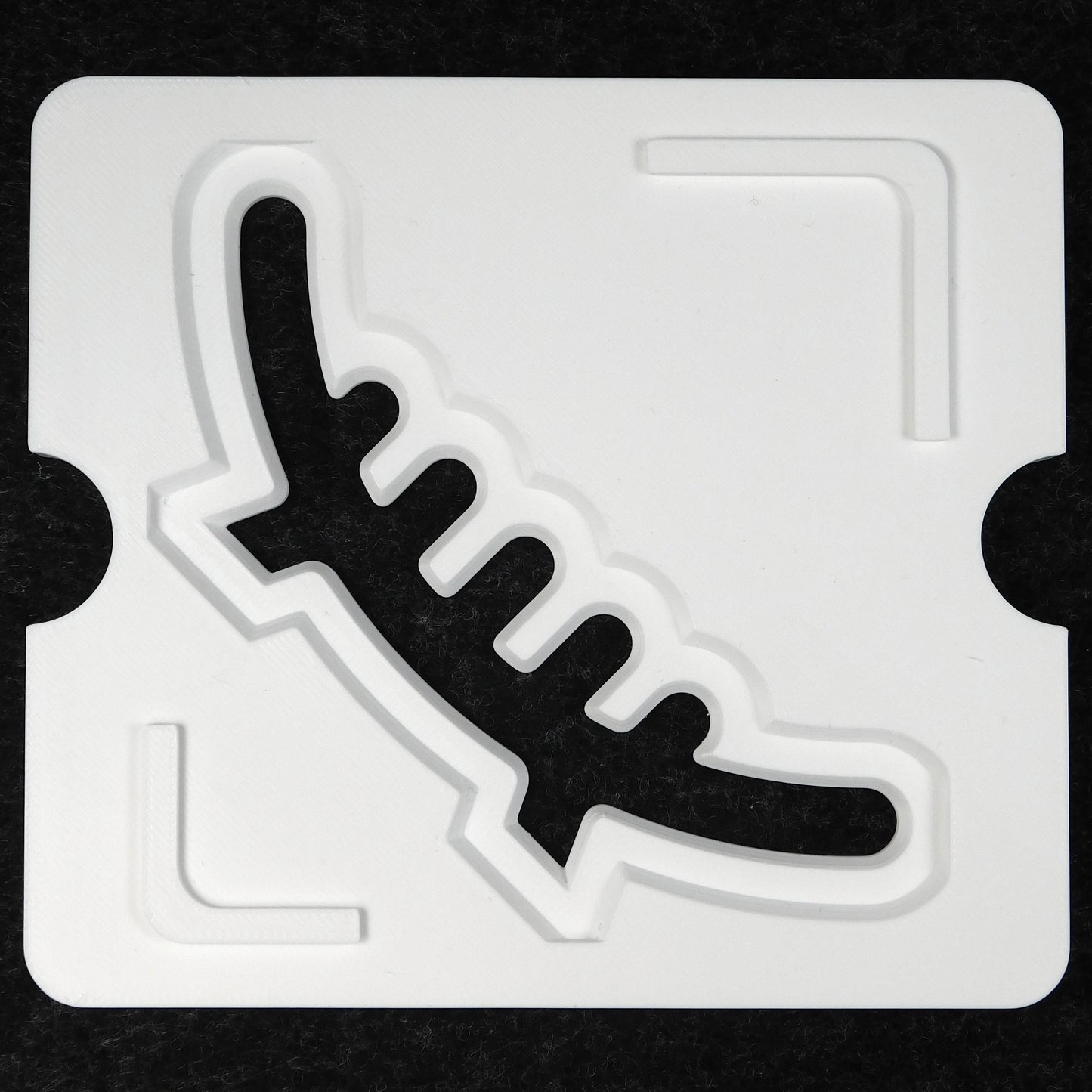 Square Soap Dish - Clay Extruder Die