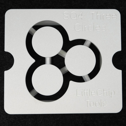 Square Die for Three Circles Extrusion