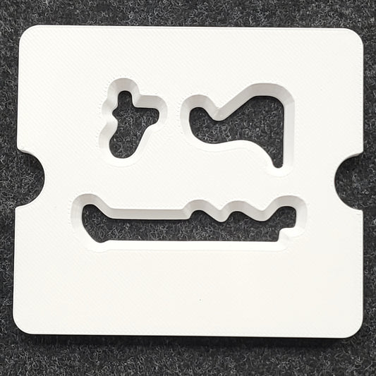 Square Casserole Die with Blocker