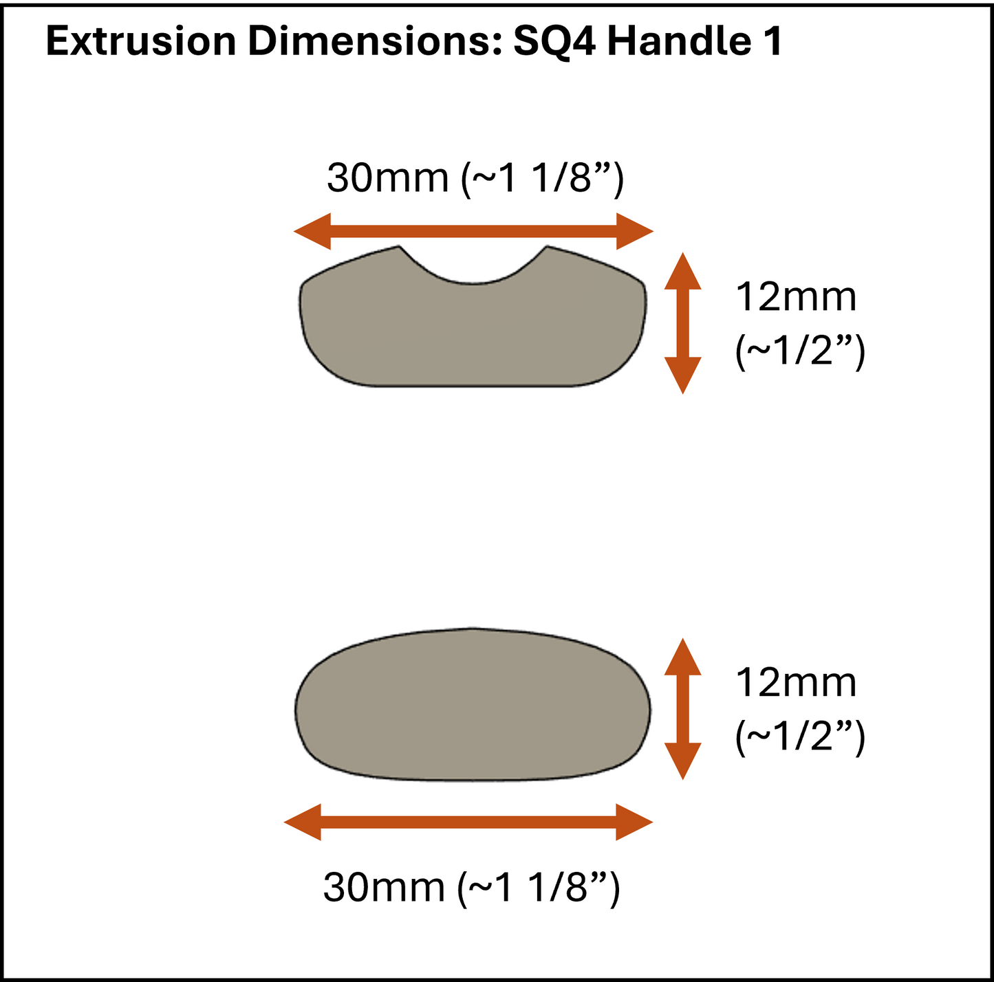 Square Handle Die #1