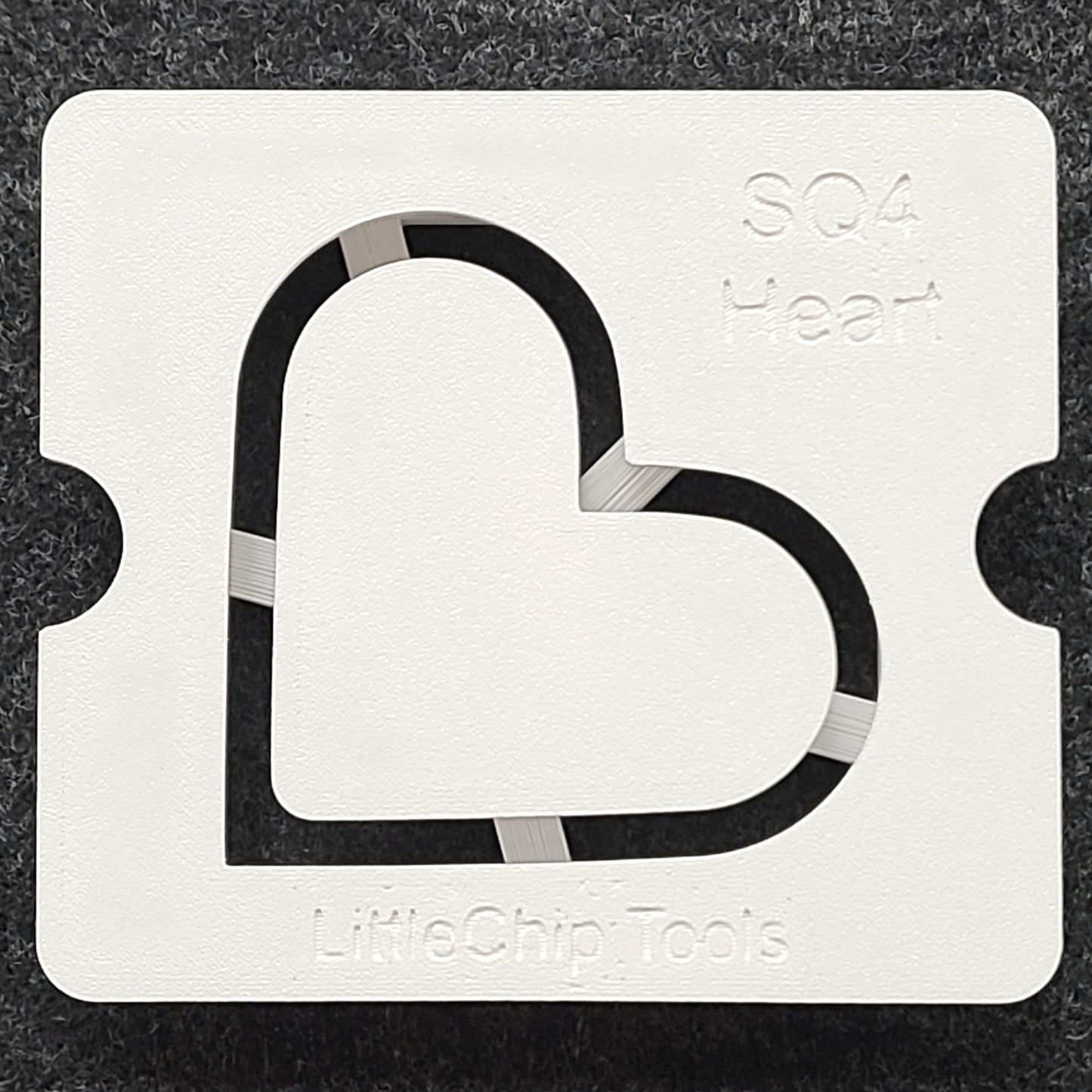 Square Heart Extruder Die