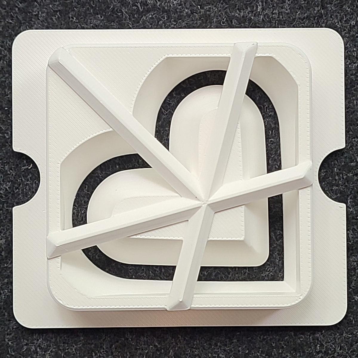 Square Heart Extruder Die