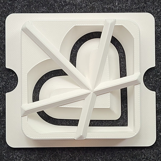 Square Heart Extruder Die