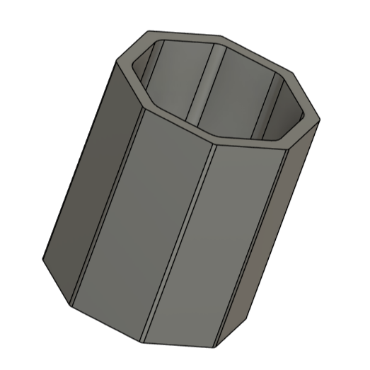 Square Octagon Die