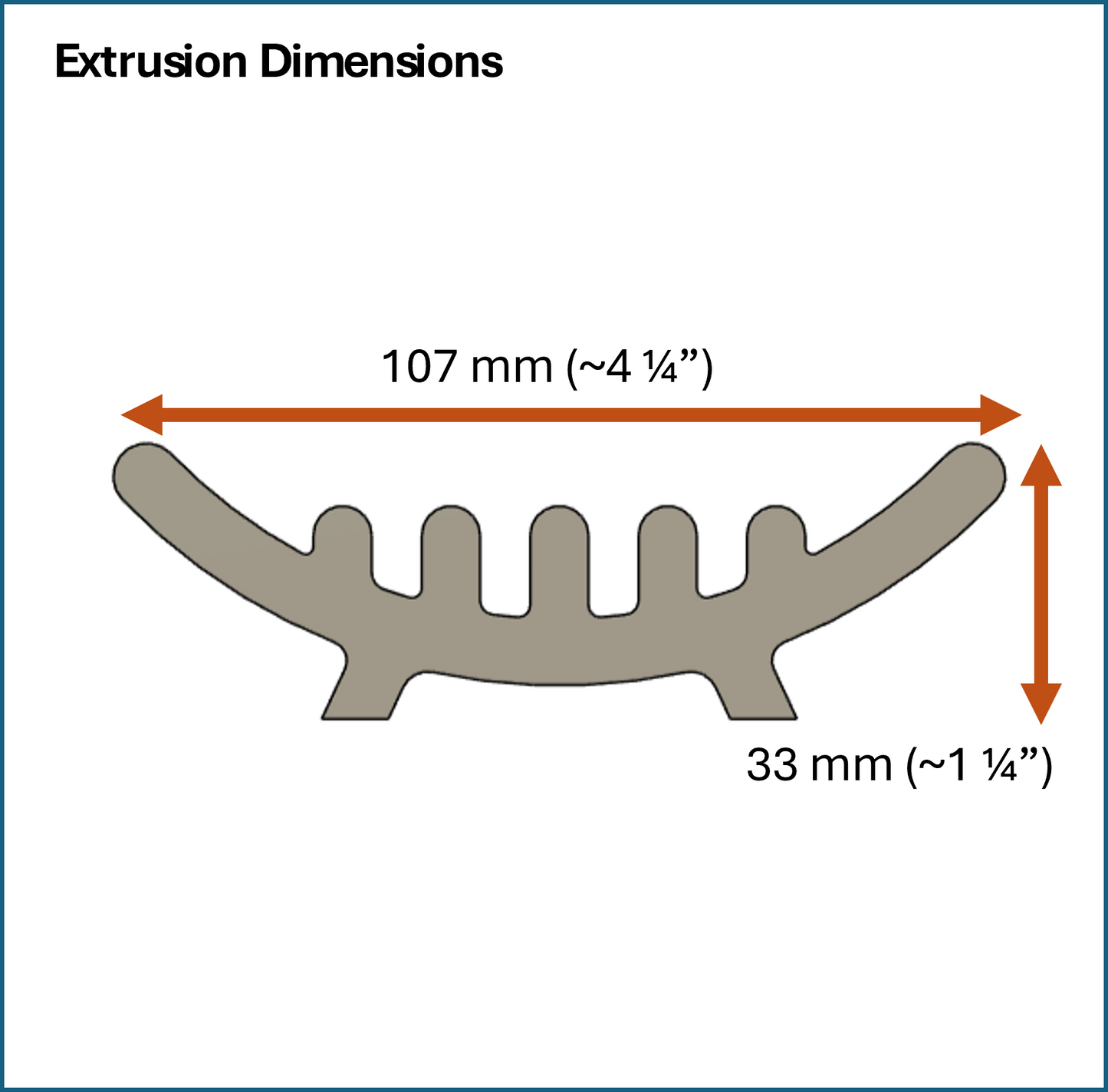 Square Soap Dish - Clay Extruder Die