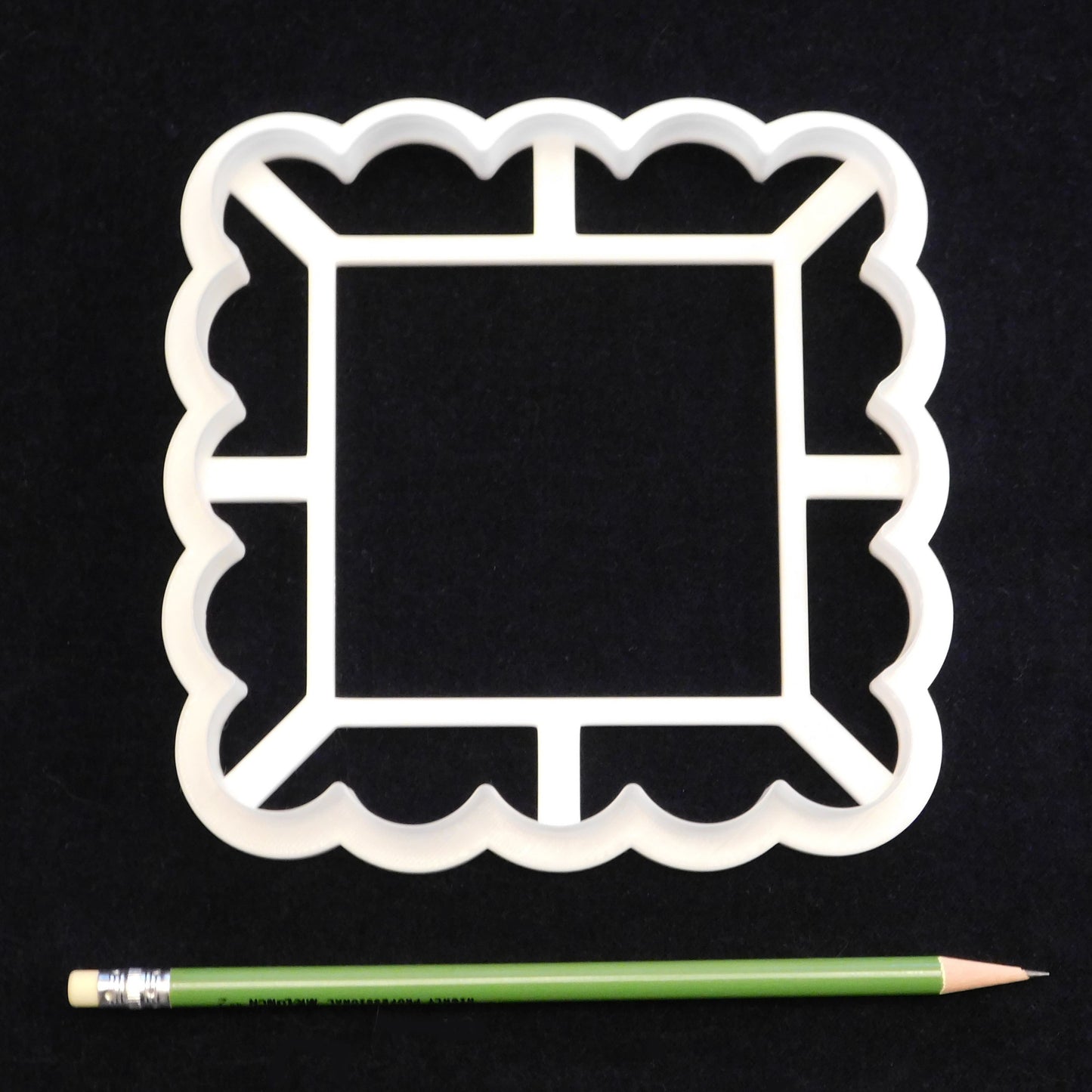 Square Scalloped Clay Cutter