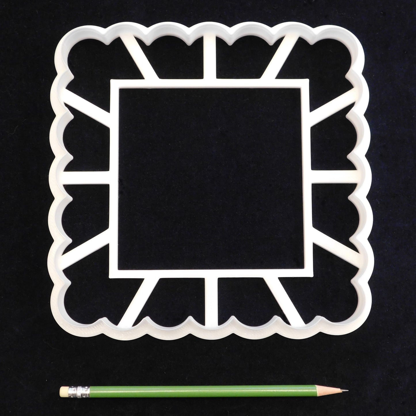 Square Scalloped Clay Cutter