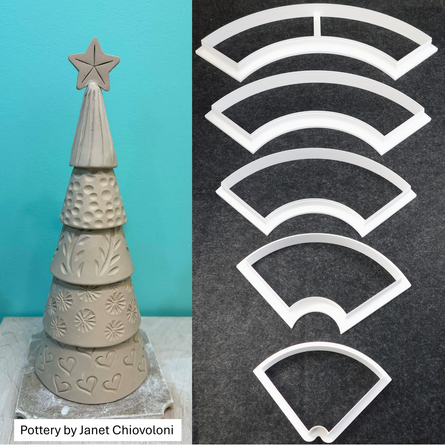 Christmas Tree Cone Cutter Set