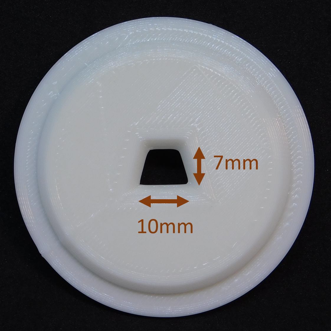 Handheld - Trapezoid - Clay Extrusion Die