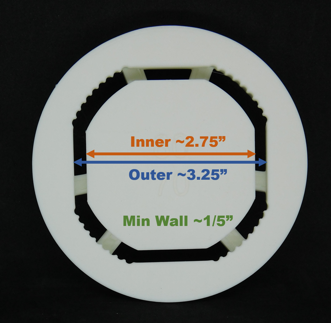 Scott Creek 4 - Rounded-Square Die